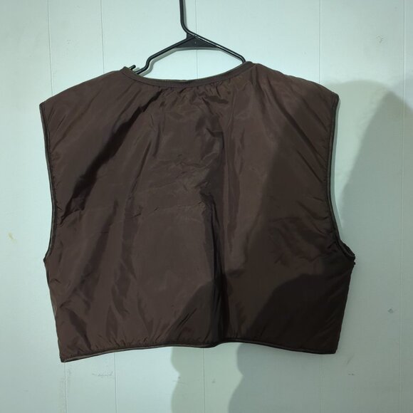 Adventure Bound Originals 3M Thinsulate Brown Vest - Size S #E - Picture 4 of 4